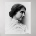 Portrait of Helen Keller posters