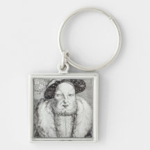 Portrait of Henry VIII, 1548 Keychains