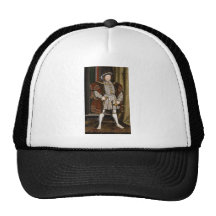 Portrait of Henry VIII by Hans Holbein the Younger Trucker Hat
