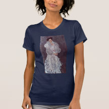 Portrait Of Hermine Gallia By Klimt Gustav Tee Shirt