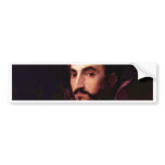 Portrait Of Ippolito De 'Medici. By Tizian bumper stickers