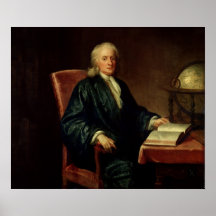 Portrait of Isaac Newton , c.1726 Print