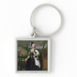 Portrait of Isabel Parrena Arce keychains
