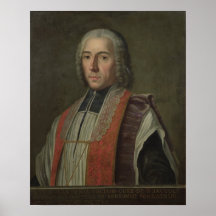 Portrait of Jacques Denis Cochin Print