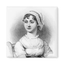 Portrait of Jane Austen Magnets