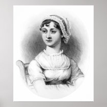 Portrait of Jane Austen Print