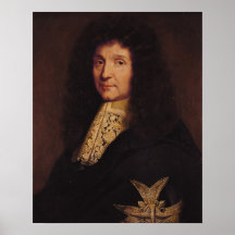 Portrait of Jean-Baptiste Colbert de Torcy  1667 Print