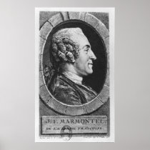Portrait of Jean Francois Marmontel Poster