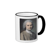 Portrait of Jean Jacques Rousseau Coffee Mugs