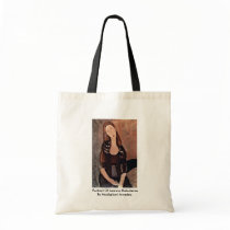 Portrait Of Jeanne Hébuterne By Modigliani Amedeo Bags