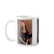 Portrait Of Jeanne Hébuterne By Modigliani Amedeo Coffee Mugs