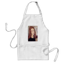 Portrait Of Jeanne Hébuterne [Head In Profile]., Aprons