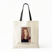 Portrait Of Jeanne Hébuterne [Head In Profile]., Tote Bags