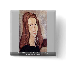 Portrait Of Jeanne Hébuterne [Head In Profile]., Pins