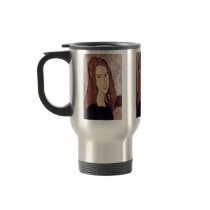 Portrait Of Jeanne Hébuterne [Head In Profile]., Coffee Mug