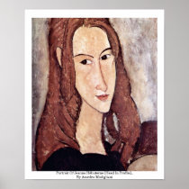 Portrait Of Jeanne Hébuterne [Head In Profile]., Print