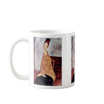 Portrait Of Jeanne Hébuterne In The Yellow Sweater Mugs