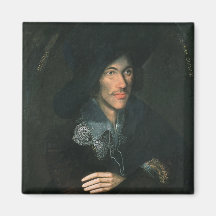 Portrait of John Donne, c.1595 Magnet