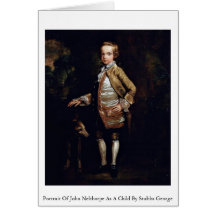 Portrait Of John Nelthorpe As A Child Cards