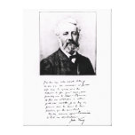 Portrait of Jules Verne Canvas Prints