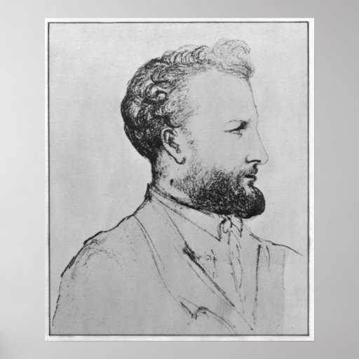 Portrait of Jules Verne  d Posters