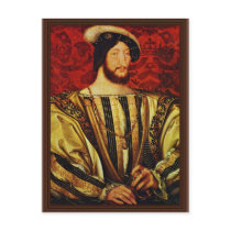 Portrait Of King Francis I Of France,  By Clouet J Post Card