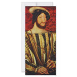 Portrait Of King Francis I Of France,  By Clouet J rack cards