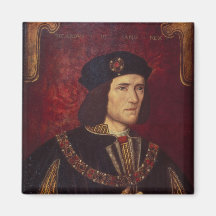 Portrait of King Richard III Fridge Magnet