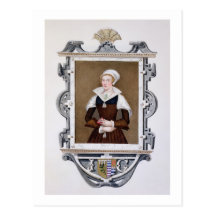 Portrait of Lady Jane Grey (1537-54) 'Nine-Days Qu Post Card
