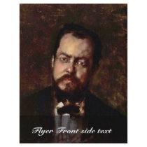 Portrait Of Laforce By Grigorescu Nicolae Personalized Flyer