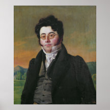 Portrait of Louis Auguste Baudelocque Poster