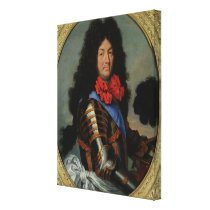 Portrait of Louis XIV canvas prints