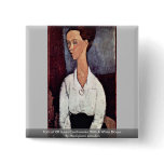 Portrait Of Lunia Czechowska With A White Blouse buttons