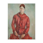 Portrait of Madame Cezanne Post Cards