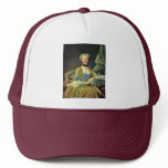 Portrait Of Madame De Sorquainville By Perronneau hats
