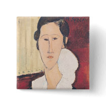 Portrait of Madame Hanka Zborowska, 1917 Buttons