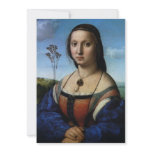 Portrait of Maddalena Doni by Raphael or Raffaello invitations