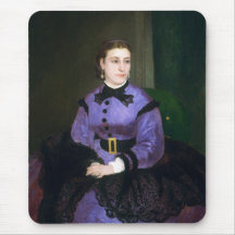 Portrait of Mademoiselle Sicot Auguste Renoir Mousepad