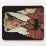 Portrait Of Margaret Van Eyck, Wife Of Jan Van Eyc mousepads