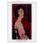 Portrait Of Margherita By Modigliani Amedeo Cards