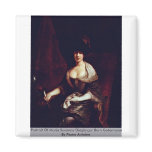 Portrait Of Maria Susanne Dinglinger Born Guterman magnets