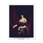 Portrait Of Maria Susanne Dinglinger Born Guterman postcards
