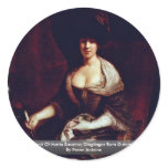 Portrait Of Maria Susanne Dinglinger Born Guterman stickers