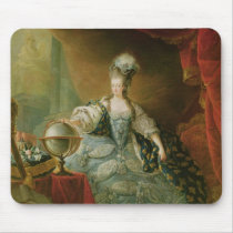 Portrait of Marie Antoinette  Queen of France Mousepads