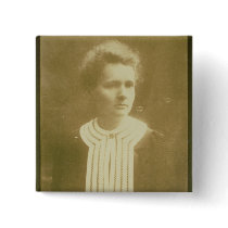 Portrait of Marie Curie Pins