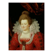 Portrait of Marie de Medici posters