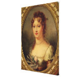 Portrait of Marie-Louise de Hapsburg-Lorraine Stretched Canvas Print