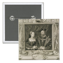 Portrait of Mary (1496-1533) Queen of France, and Pins