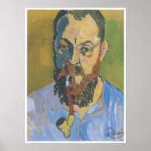 Portrait of Matisse, 1905 Posters