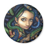 "Portrait of Medusa" Magnet